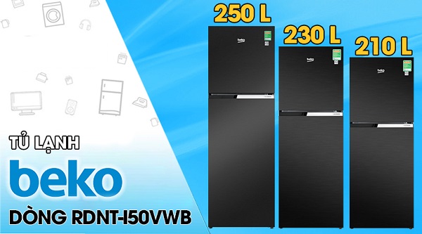 Tủ lạnh Beko Inverter RDNT251I50VWB model 2019 