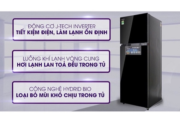 Tủ lạnh Toshiba Inverter 330 lít GR-AG39VUBZ(XK1)