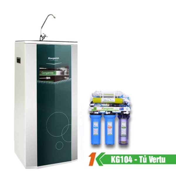 Máy lọc nước Kangaroo KG104, 7 cấp có tủ