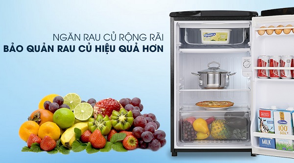 Tủ lạnh mini giá rẻ Aqua TLAQUA-D99FA(BS)