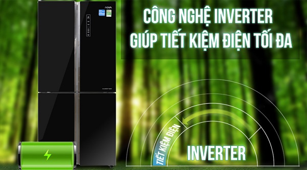 Tủ lạnh Aqua IG525AMGB