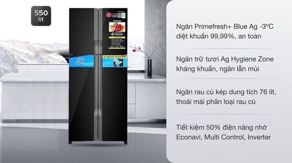 Tủ lạnh Panasonic DZ601 VGKV