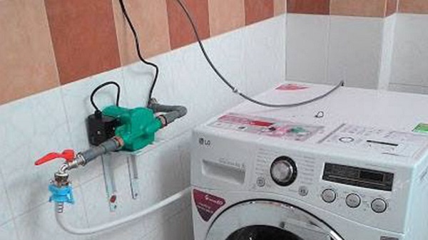 Bơm tăng áp cho máy giặt