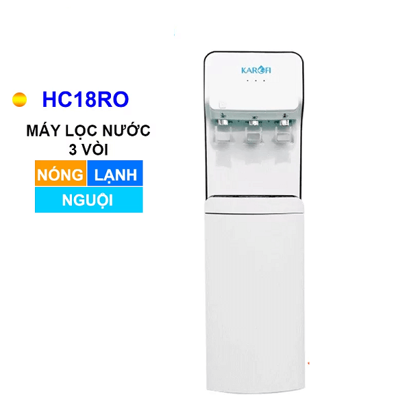 Máy lọc nước karofi 2 vòi nóng lạnh HC18-RO