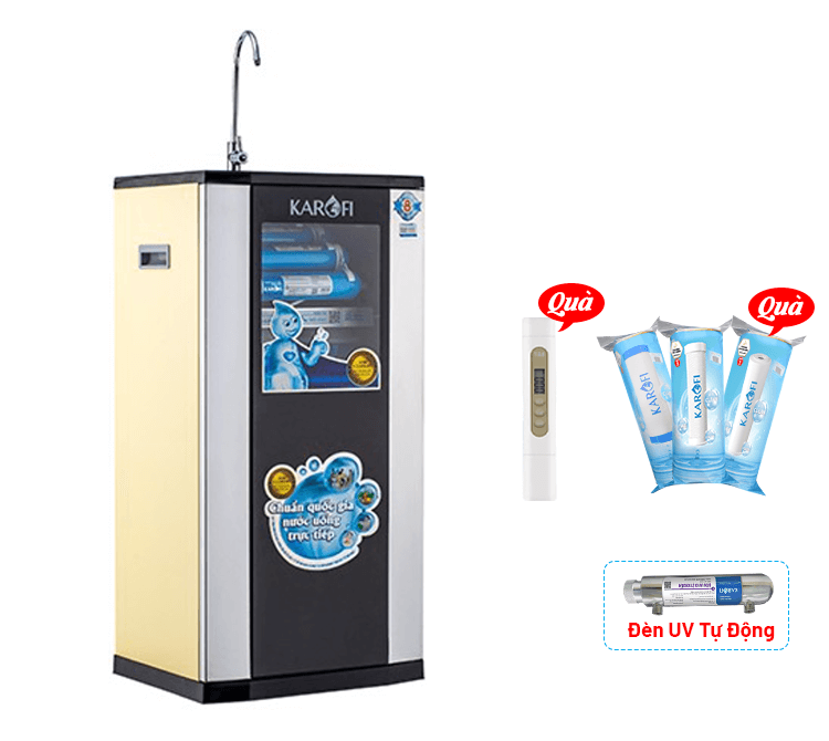 Máy lọc nước 9 lõi Karofi ERO80 + Đèn UV