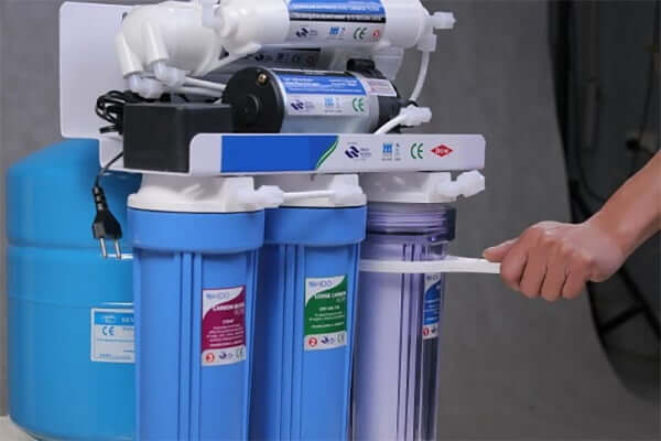 Máy lọc nước không ra nước thải