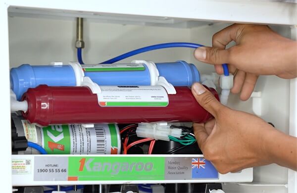 Máy lọc nước không ra nước thải