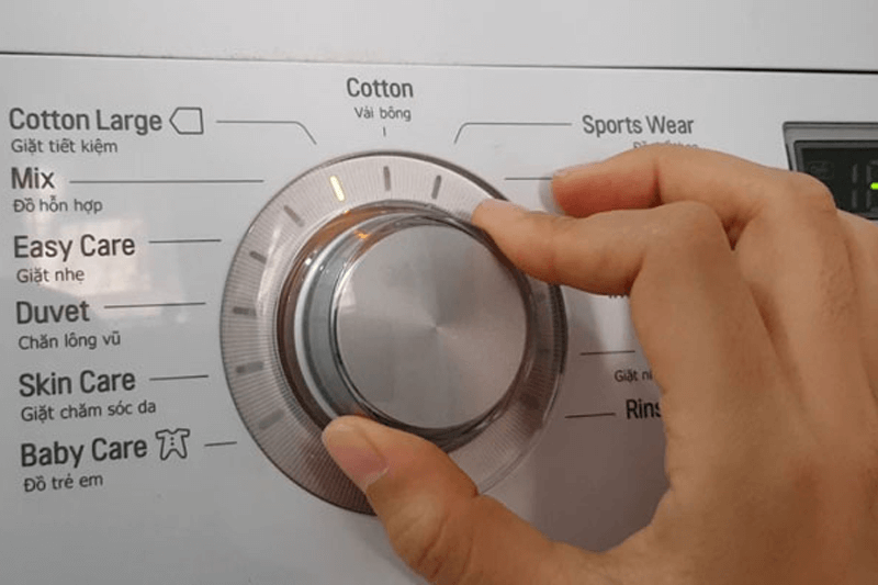 Mã lỗi máy giặt LG khi chưa được cấp nước